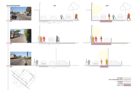 studio della viabilità e delle sezioni stradali