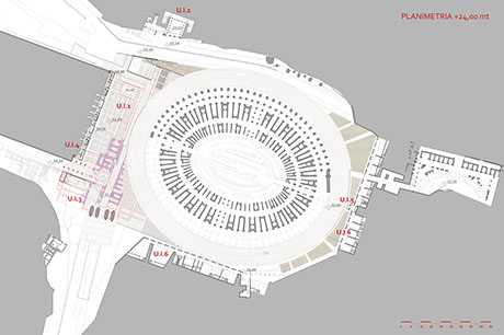 piazza del Colosseo a quota archeologica