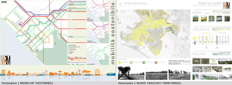 posterplan preparatori: Mobilità sostenibile | Nuovi tracciati territoriali